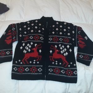 Ralph Lauren 100% Wool Ugly Christmas Sweater - image 1